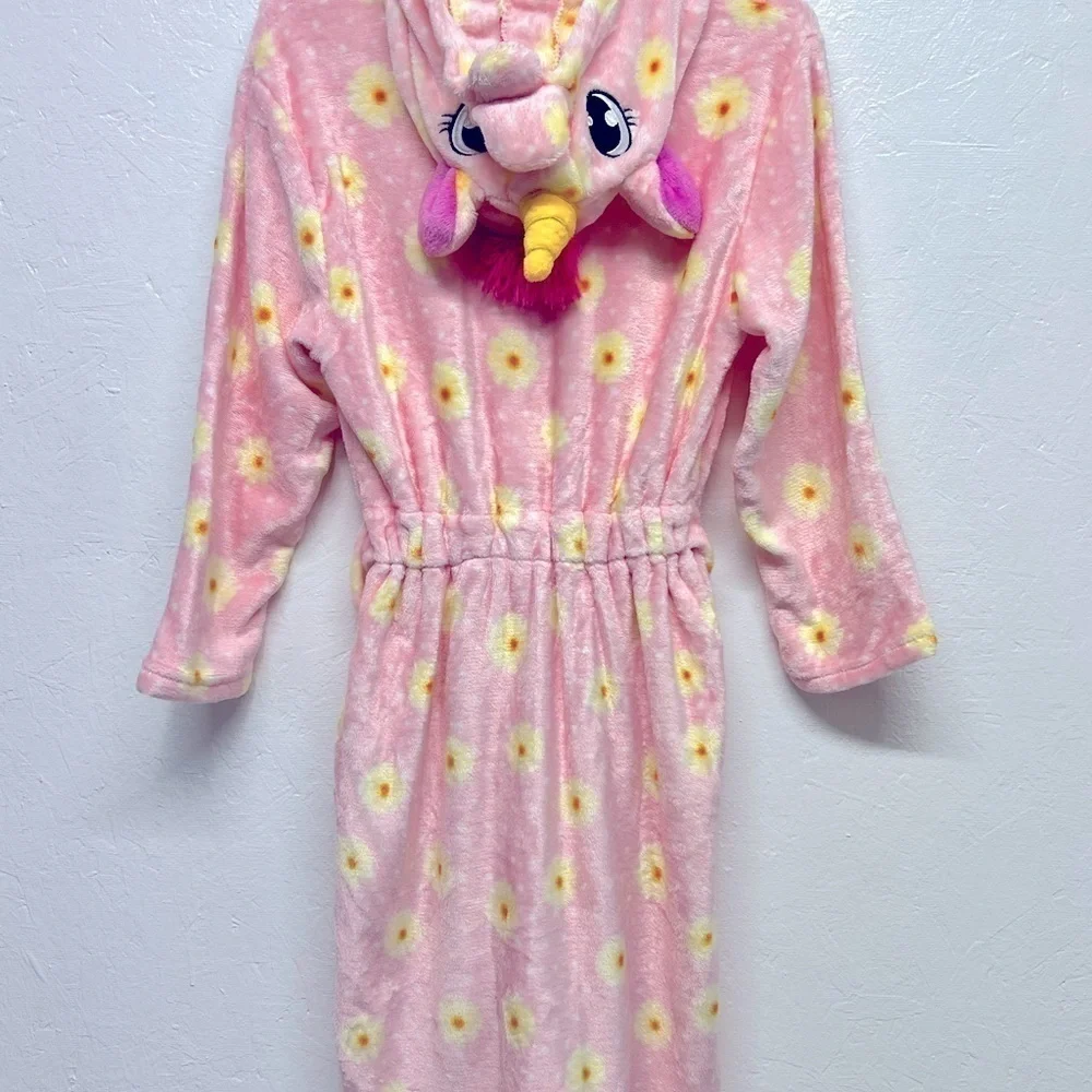 𝅺GIRLS Hooded Unicorn Robe (fits 12-13 years)